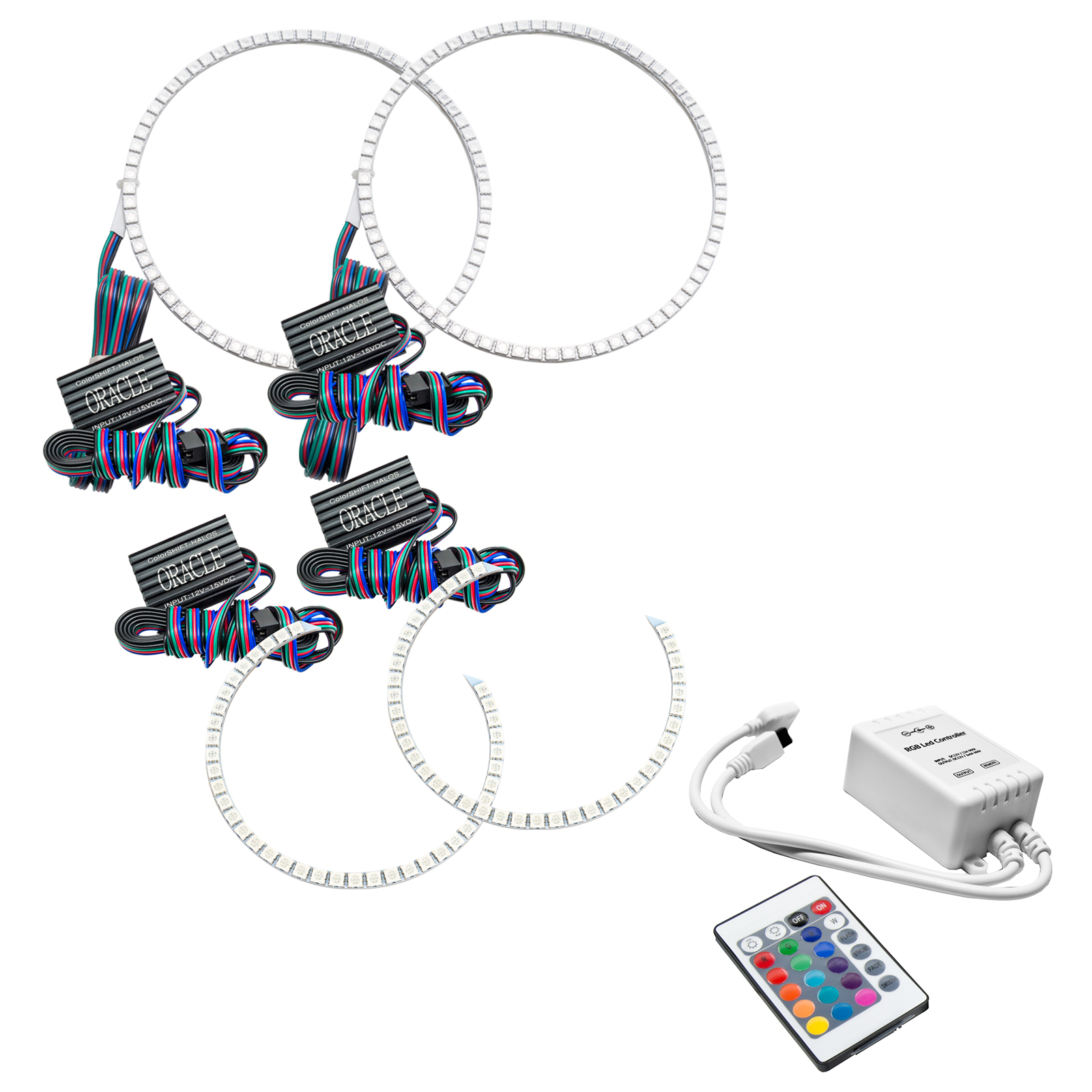 2646-504 - Dodge Durango 2011-2013 ORACLE ColorSHIFT Halo Kit